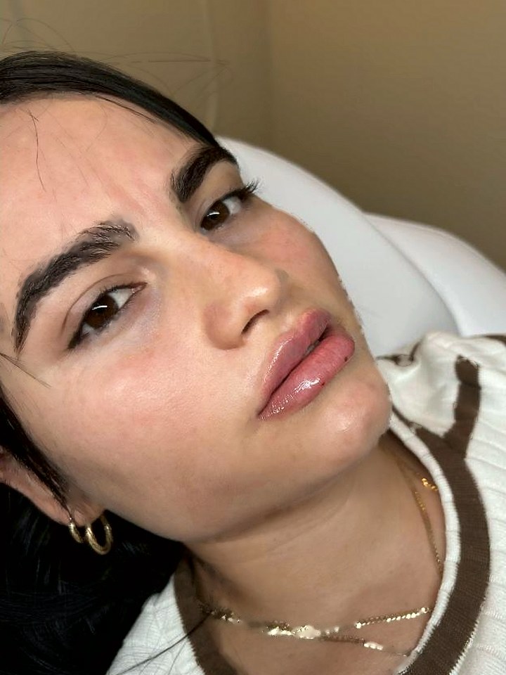 Labios y cejas – trabajo de LASHES by Eve